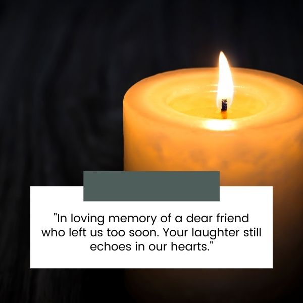 Friend death anniversary quotes expressing timeless bonds and cherished memories