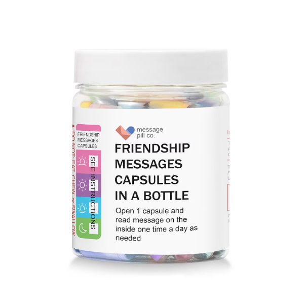 Send heartfelt messages in a Friendship Messages in a Bottle - a sentimental graduation gift.