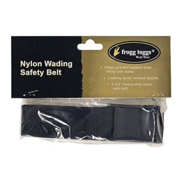 Frogg Toggs Wading Belt for safety and convenience in fly fishing