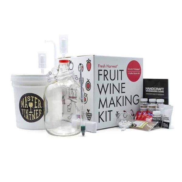 A Fruit Wine Making Kit as a creative and enjoyable gift for your girlfriend's mom