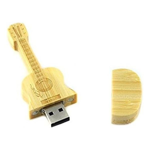Strum up some fun with the Fun Guitar USB featuring 32 GB Storage, a whimsical and practical gift for music lovers.