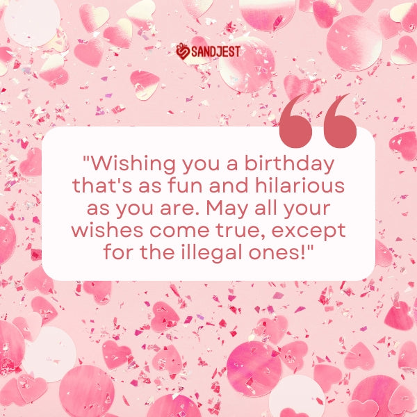 Laughter fills the air with this funny birthday twist.