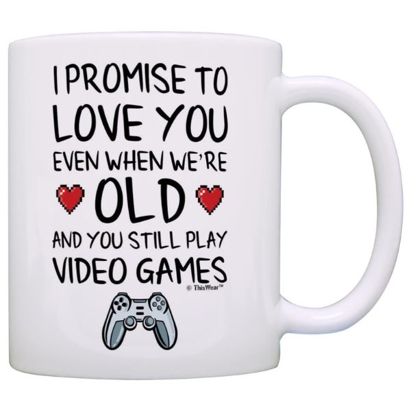 Funny Coffee Mug - Start your day with humor and caffeine for gaming.
