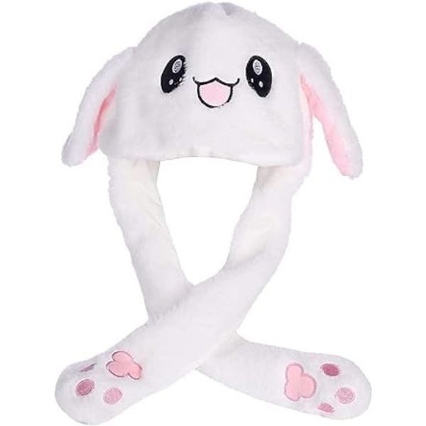 Funny Plush Bunny Ear Flap Hat is a whimsical and cozy Easter gift.