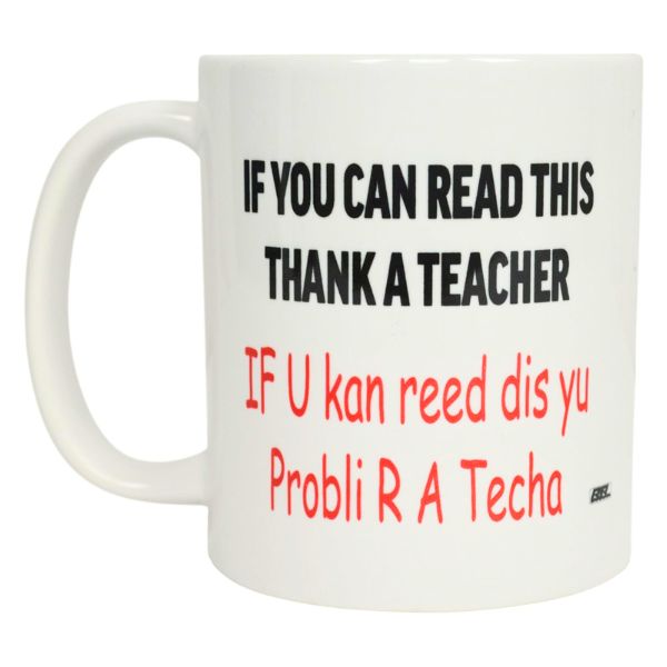 Start the day with a smile using the Funny Teacher Coffee Mug, a witty and sarcastic male teacher gift to brighten morning routines.