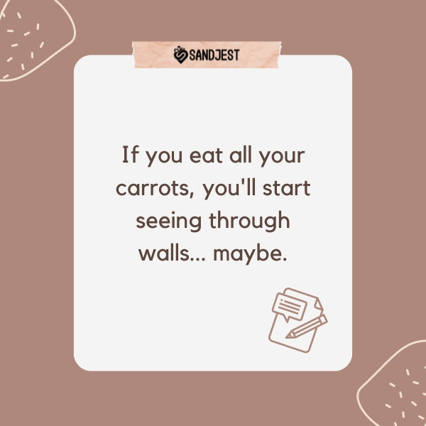Add laughter to lunch with funny notes.