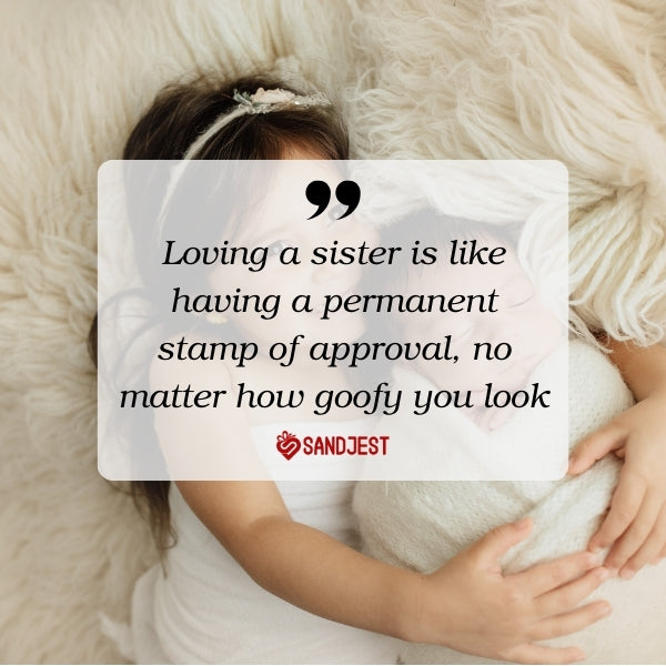Embrace the warmth of sisterly love with funny quotes that resonate.