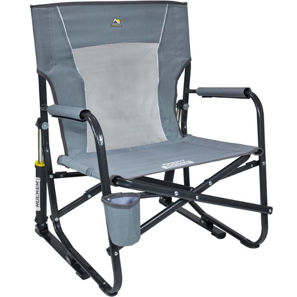 GCI Outdoor FirePit Rocker, a portable and comfortable chair for Father's Day outdoor relaxation.