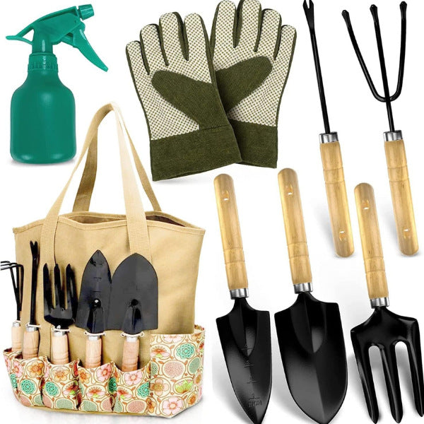 Complete Gardening Gifts Tool Set, practical and handy retirement gifts for gardening enthusiast moms.