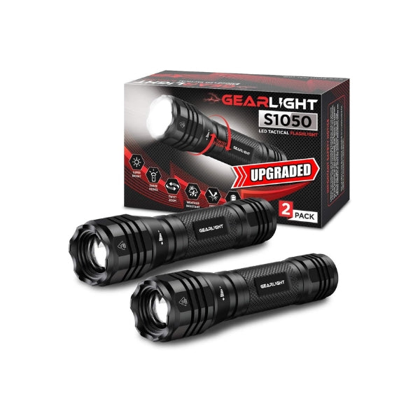 GearLight S1050 LED Flashlight illuminates any task, making it a bright gift for men under $50.