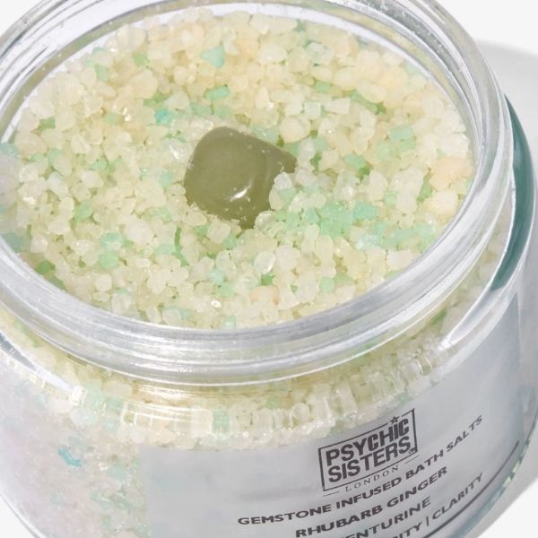 Pamper her with Gemstone-Infused Bath Salts for Her, a luxurious and rejuvenating Valentine's Day gift.