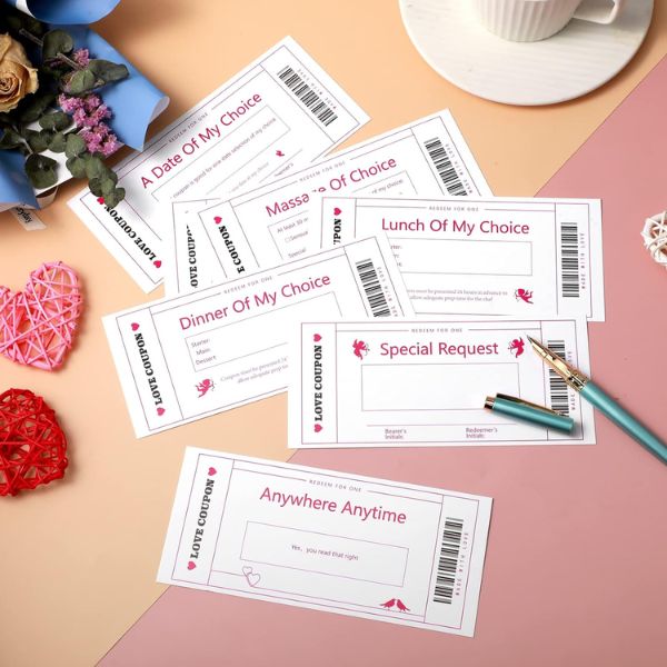 Gersoniel Love Coupons, a playful and customizable small Valentines gift.