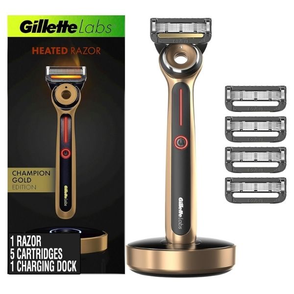 Provide Dad with a luxurious shaving experience with the Gillette Heated Razor, a Father's Day gift for a smooth and comfortable shave.