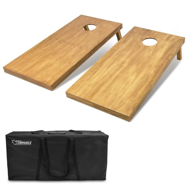 GoSports Wooden Cornhole Boards Set as a classic gift for couples' outdoor entertainment.
