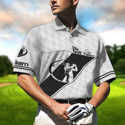 Enhance Dad's golf style with this Golf Polo for Father, a classic and timeless Father's Day Golf Gift that exudes sophistication.