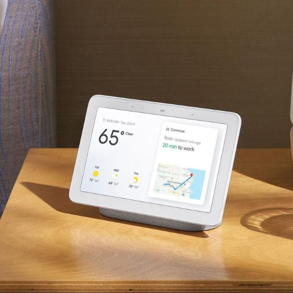Google Nest Hub is a gift for couples to simplify their daily lives with smart technology.