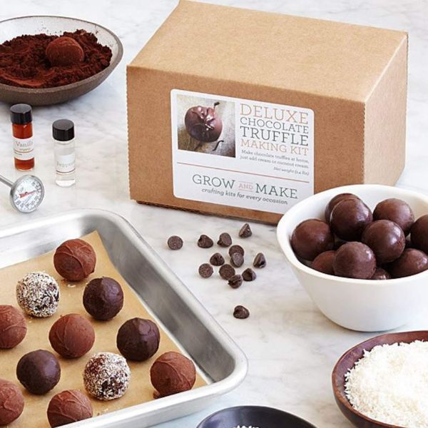 Gourmet Chocolate Truffle Making Kit christmas gift for mom