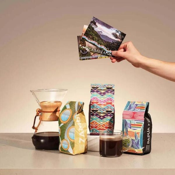 Gourmet Coffee Subscription, a delightful gift for boyfriends' parents, offering a world of flavors.
