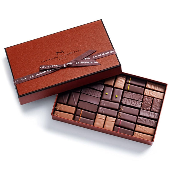 Gourmet French Chocolate box, a sweet engagement gift choice.