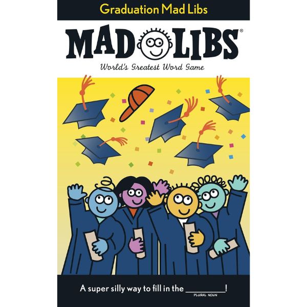 Create laughs with Graduation Mad Libs - a fun and lighthearted graduation gift.