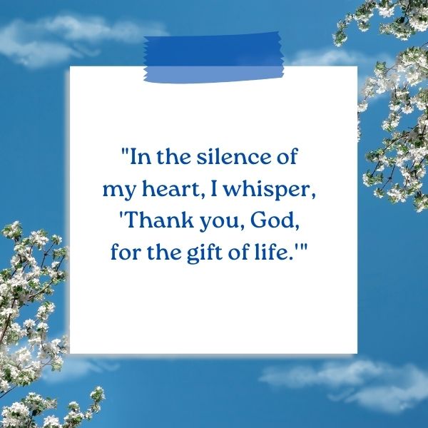 Heartfelt grateful thank you God quotes expressing deep appreciation for life's blessings.