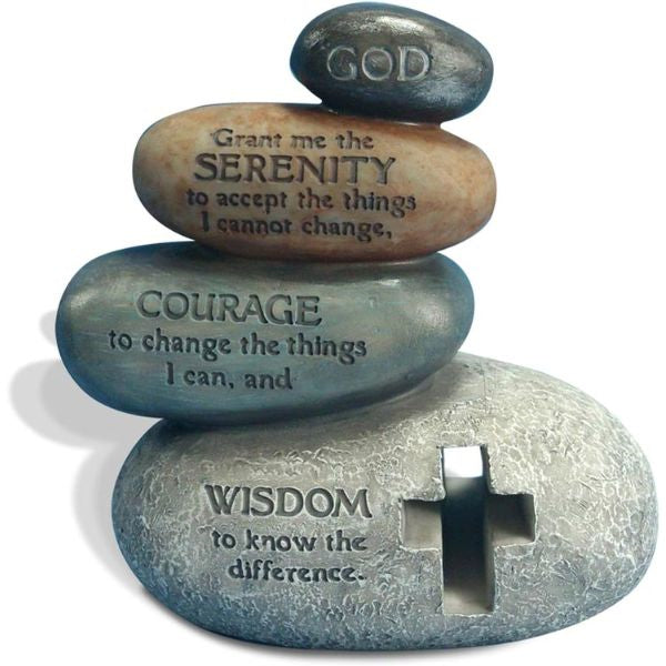 Set of Hand-Painted Prayer Stones, serene Mother's Day Gifts for Church.