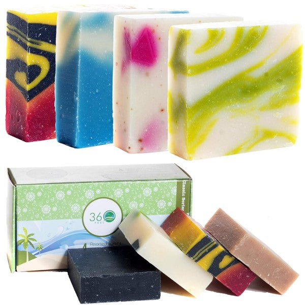 Handcrafted soap bars, a delightful and personalized present for DIY gifts for mom.