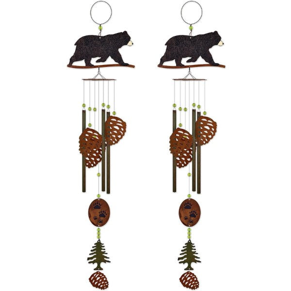 Handcrafted wind chimes, creating soothing sounds for DIY gifts for mom.