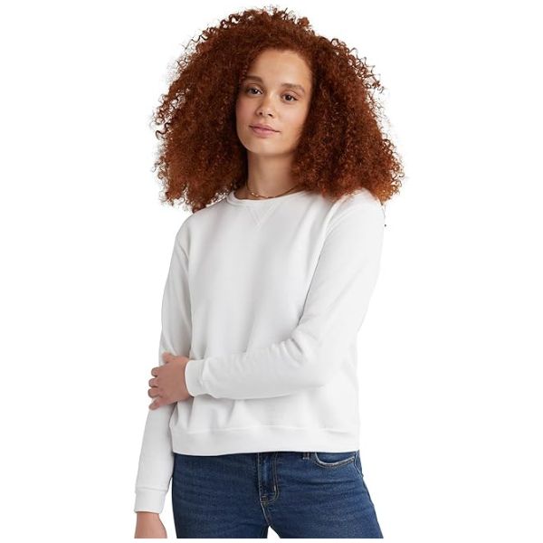 Stay cozy and stylish with the Hanes Women’s Crewneck Sweatshirt, Soft Fleece EcoSmart Long Sleeve Sweatshirt as a comfy graduation gift.