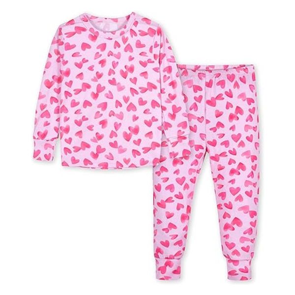 Heart Pajamas, a charming Baby Valentine Gift for Babies, featuring adorable heart prints.