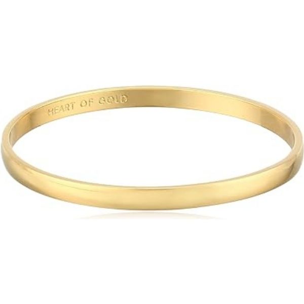 Heart of Gold Bangle - a classic piece among mother's day gifts