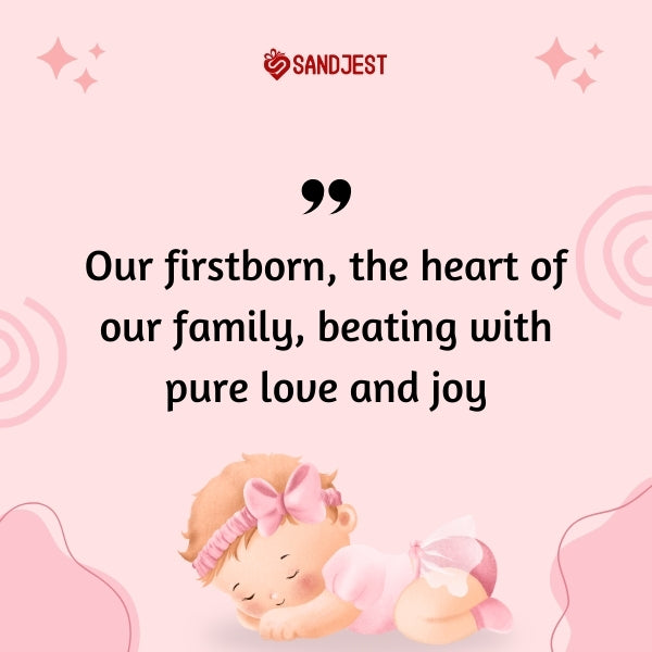 Heartwarming Firstborn Quotes reflect the love and guidance bestowed upon the eldest child.