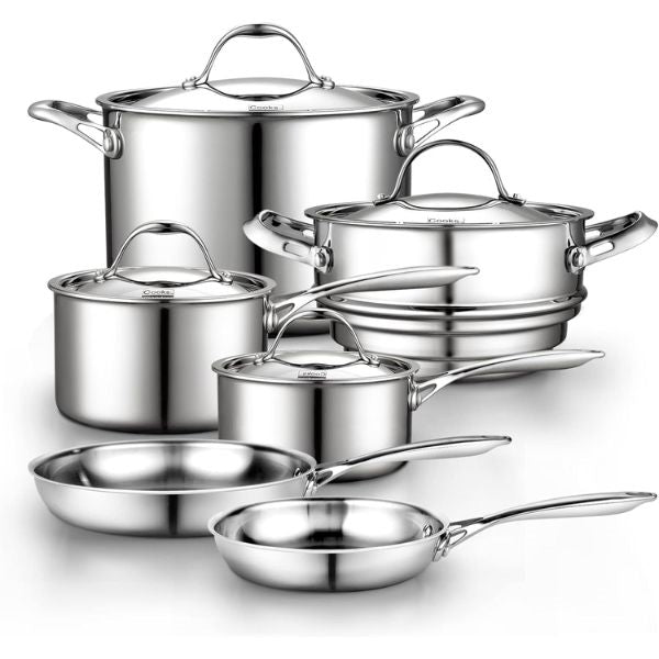 High-Quality Cookware, a practical and premium engagement gift for couples who love to cook together.