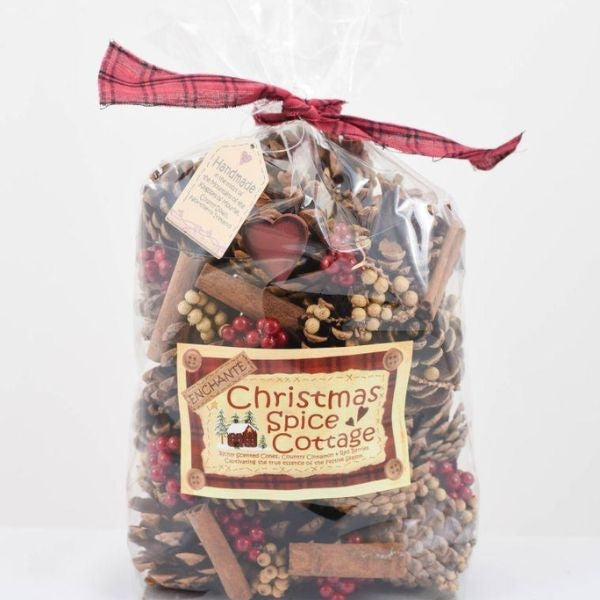 Fragrant home potpourris, a delightful choice for Christmas gifts for grandparents, infusing their home with festive scents and warmth