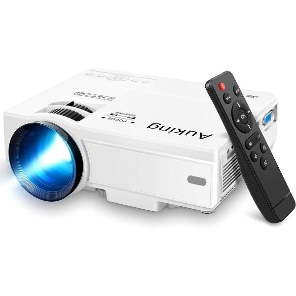 Home Movie Projector, perfect for cozy movie nights, an ideal anniversary gift for boyfriend.
