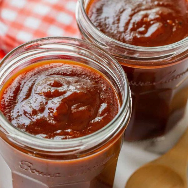 Homemade BBQ sauce, a flavorful gift crafted with love from son to dad.