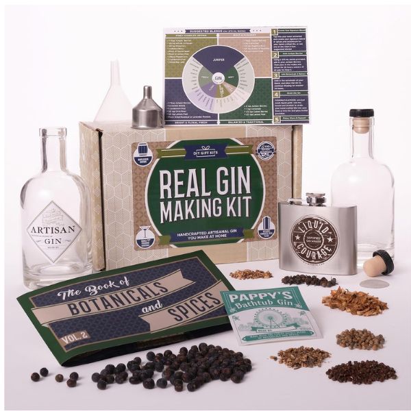 Homemade Gin Kit, perfect for crafting unique blends in Personal Care and Wellness.