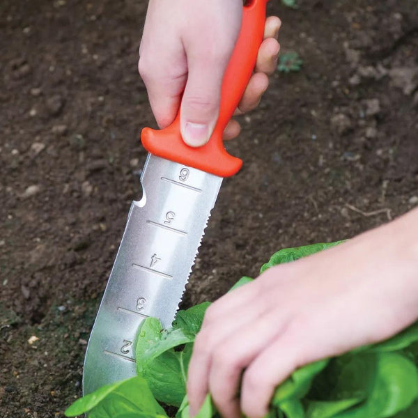 Versatile Hori-Hori gardening knife, an exceptional and practical choice for a gardening gift for mom.