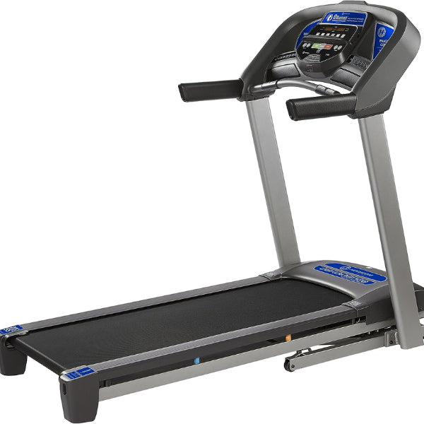 Image of the Horizon Fitness T101 Series Treadmill, a reliable and space-saving treadmill, an ideal fitness gift for sports moms.