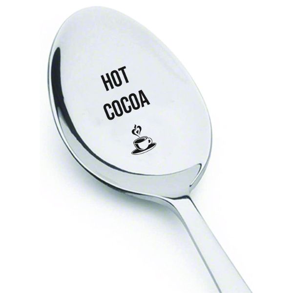Hot Chocolate Spoon Kit, a sweet and indulgent DIY gift for friends who appreciate a cozy treat.