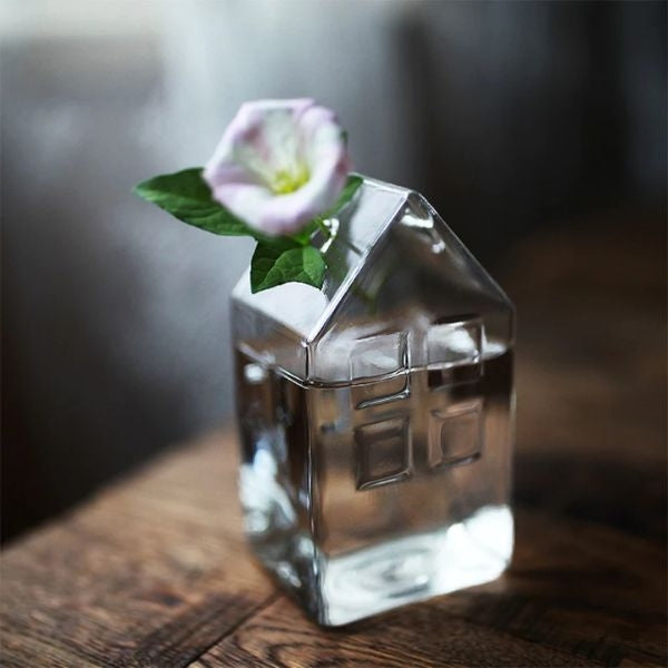 House-Shaped Vase, a symbol of a new beginning in their new home.