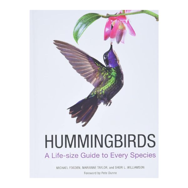 "Hummingbirds: A Life-size Guide to Every Species" brings these tiny wonders to life.