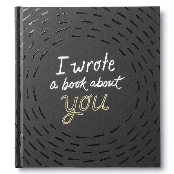 Share heartfelt sentiments with 'I Wrote A Book About You', a personalized and romantic gift for your boyfriend.