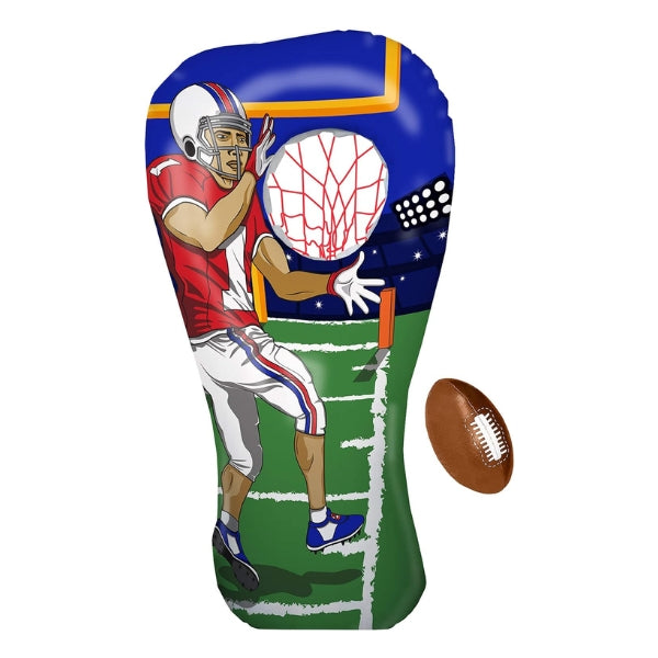 Inflatable Football Toss game, fun-filled football gift for boys.