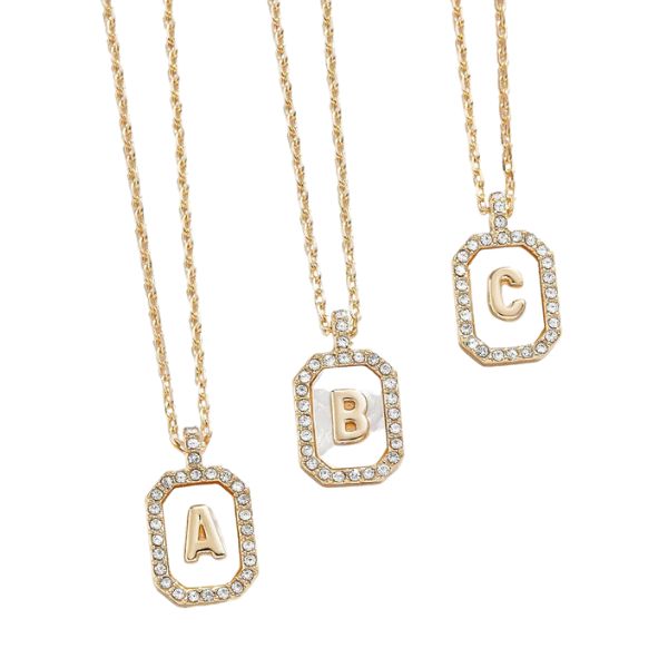 An exquisite initial pendant necklace represents a sentimental and timeless choice among gifts for girlfriends' moms