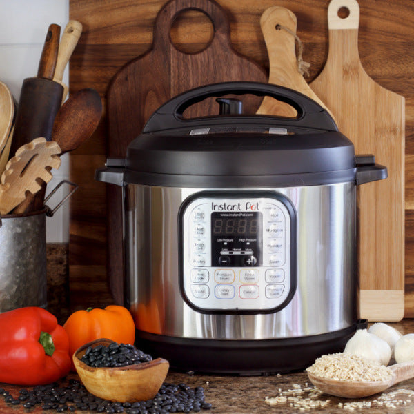 Instant Cooker for efficient meal preparation, a thoughtful anniversary gift for parents.