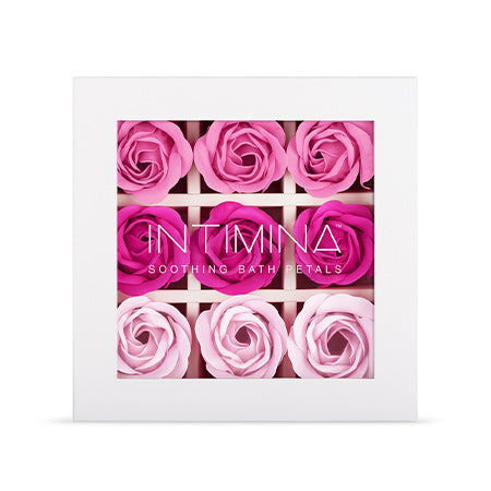 Intimina Soothing Bath Petals for a relaxing bath experience, a thoughtful small Valentines gift.