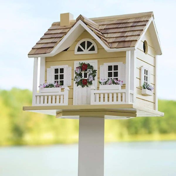 Unique gardening gifts for mom - our exquisite Intricate Birdhouse, perfect for adding charm to any garden!