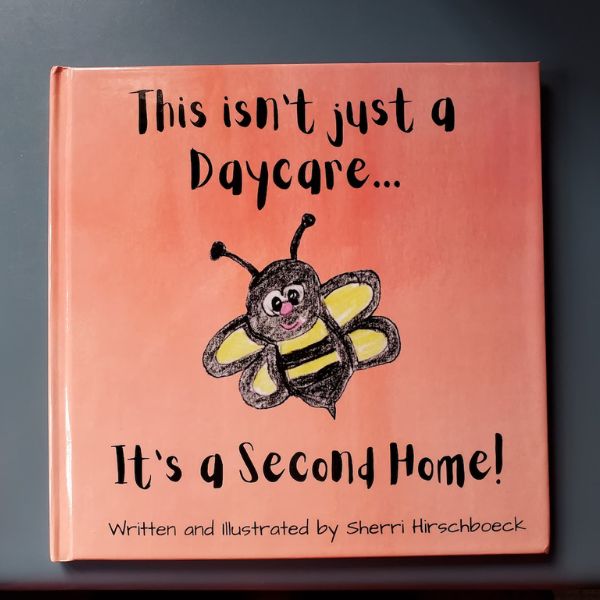 It's a Second Home' Illustrated Book, celebrating the impact of daycare teachers on young lives.
