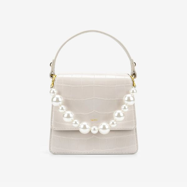 JW Pei Anna Faux Pearl Chain, blending classic and modern styles, a sophisticated small Valentine's gift.